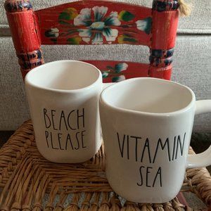 Rae Dunn Beach Please/Vitamin Sea